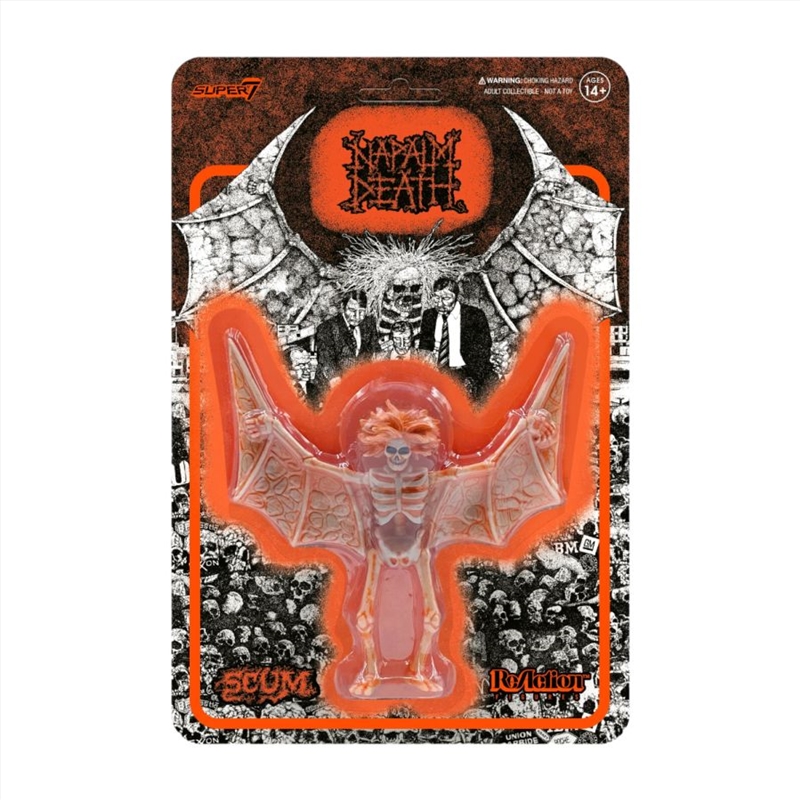 Napalm Death - Scum Demon Second Pressing Orange ReAction 3.75" Action Figure/Product Detail/Figurines