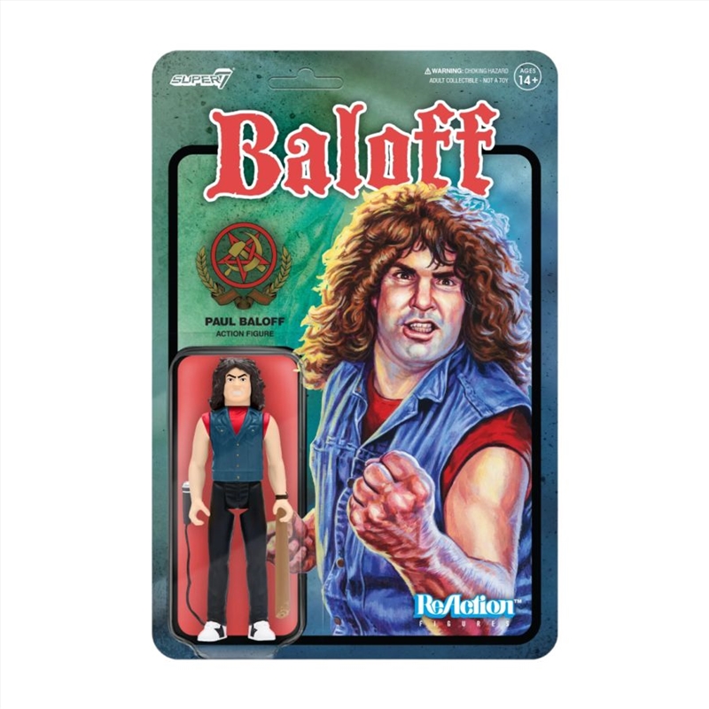 Exodus - Paul Baloff ReAction 3.75" Action Figure/Product Detail/Figurines