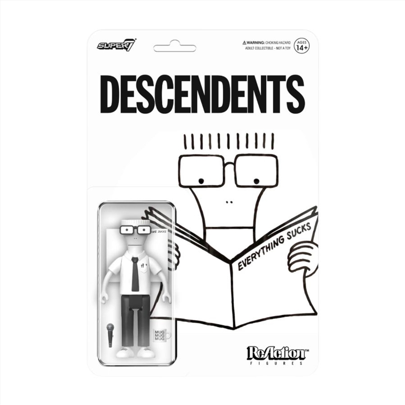 Descendents - Everything Sucks Milo ReAction 3.75" Action Figure/Product Detail/Figurines