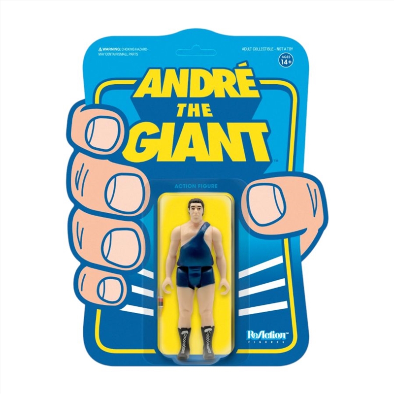 Andre the Giant - Andre in Singlet ReAction 3.75" Scale Action Figure/Product Detail/Figurines