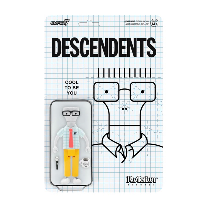 Descendents - Cool to Be You Milo ReAction 3.75" Action Figure/Product Detail/Figurines