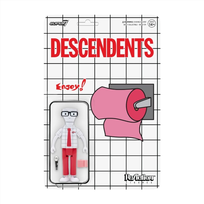 Descendents - Enjoy! Milo ReAction 3.75" Action Figure/Product Detail/Figurines