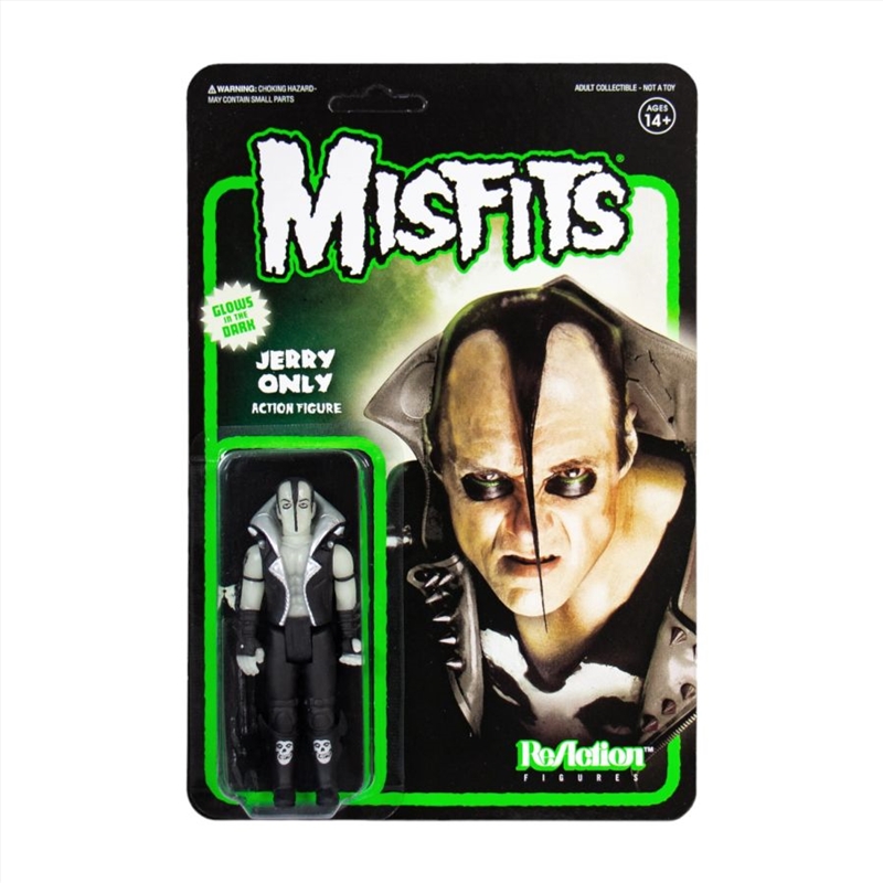 Misfits - Jerry Only Glow in the Dark ReAction 3.75" Action Figure/Product Detail/Figurines