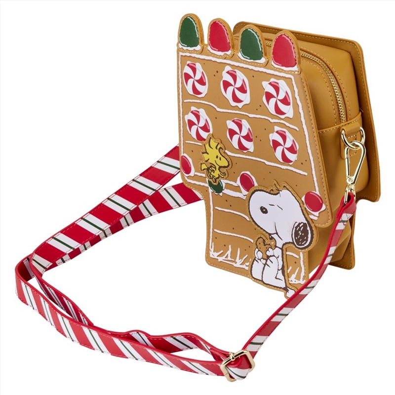 Loungefly Peanuts - Snoopy Gingerbread Wreath Scented Zip Around Wallet/Product Detail/Bags