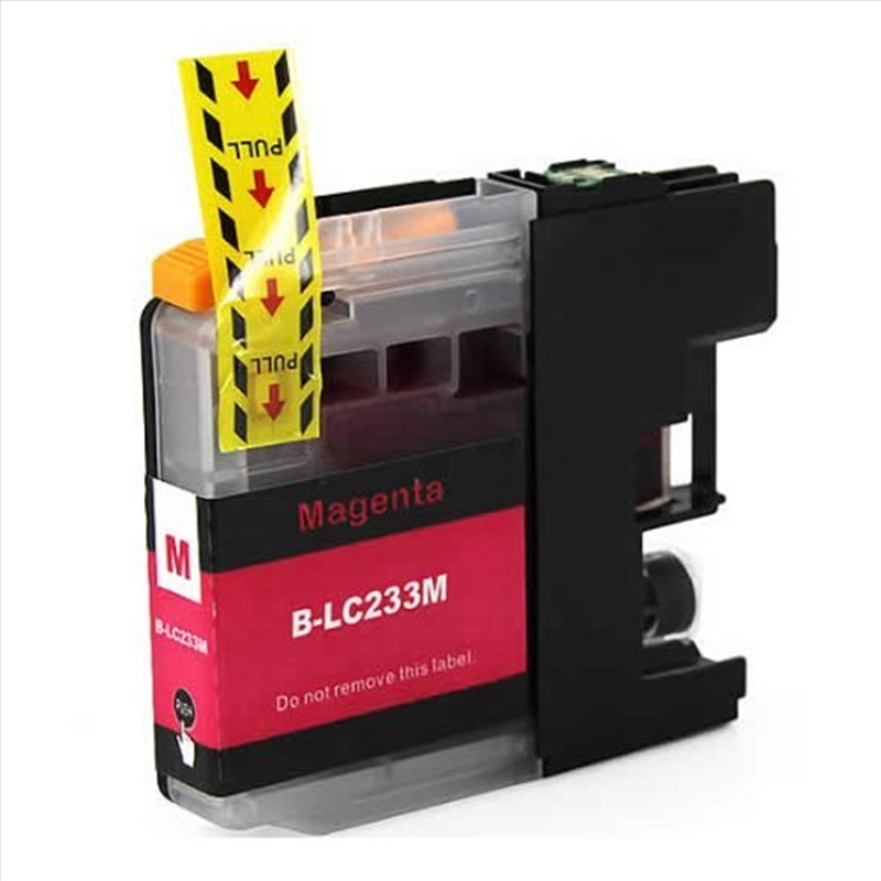 Compatible Premium Ink Cartridges LC233M  Magenta Cartridge  - for use in Brother Printers/Product Detail/Stationery