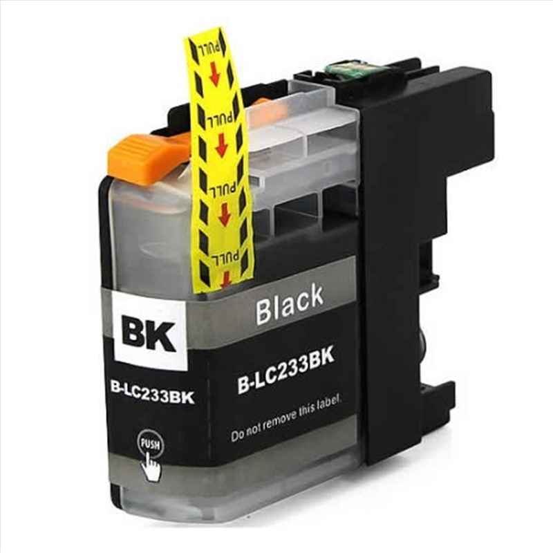 Compatible Premium Ink Cartridges LC233BK  Black Cartridge  - for use in Brother Printers/Product Detail/Stationery