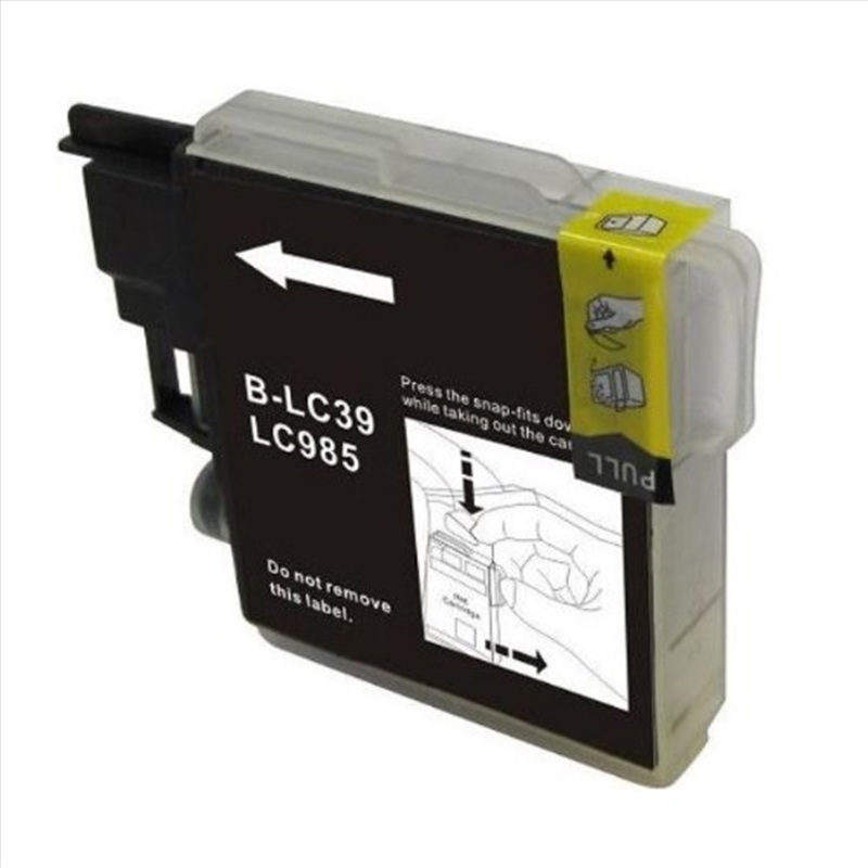 Compatible Premium Ink Cartridges LC39BK  Black Cartridge  - for use in Brother Printers/Product Detail/Stationery