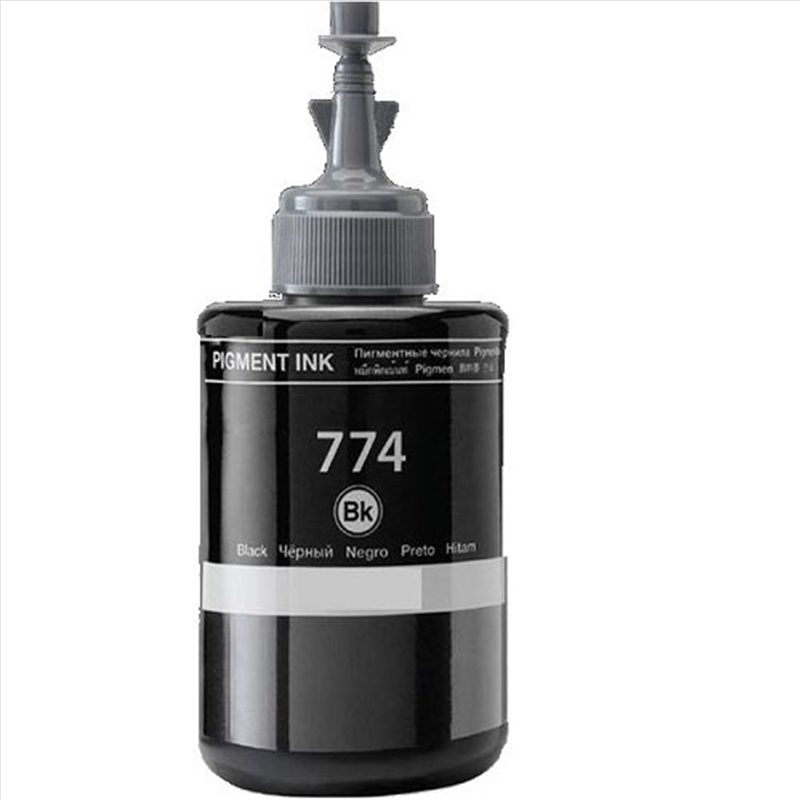 Compatible Epson T774 EcoTank Black Ink Bottle - Use in ET-4550 Only./Product Detail/Stationery