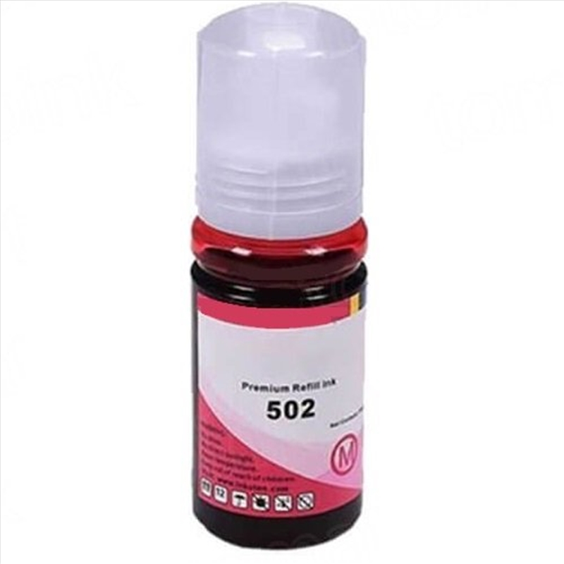 Compatible Epson T502 Magenta Eco Tank Bottle/Product Detail/Stationery