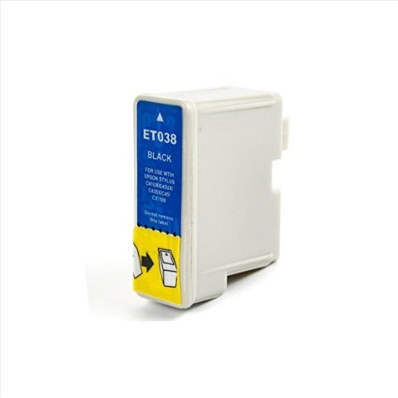 Compatible Premium Ink Cartridges T038  Black Cartridge - for use in Epson Printers/Product Detail/Stationery