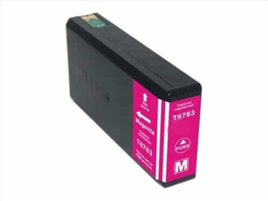 Compatible Premium Ink Cartridges T6763 Standard Magenta   Inkjet Cartridge - for use in Epson Print/Product Detail/Stationery