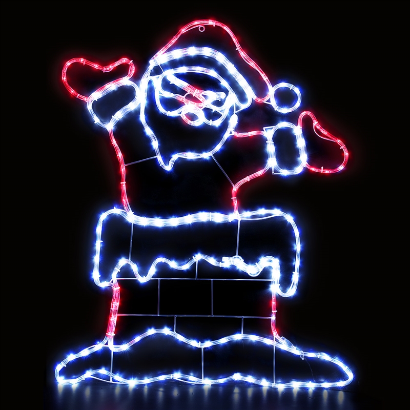 Jingle Jollys Christmas Lights Motif LED Light Outdoor Decorations 101cm Santa/Product Detail/Decor