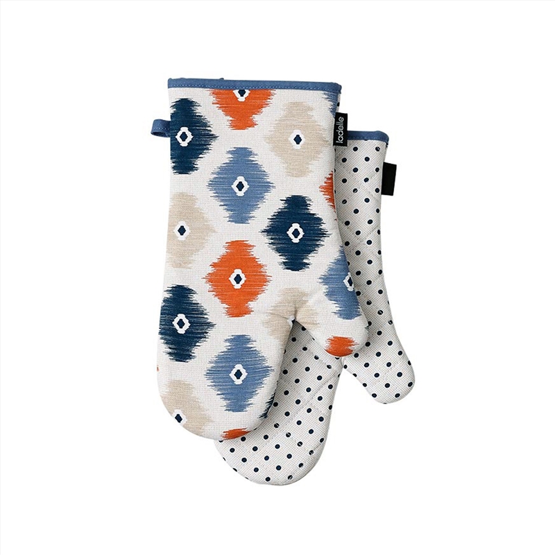 Ladelle Set of 2 - Mila Cotton Kitchen / BBQ Oven Mitts/Product Detail/Homewares