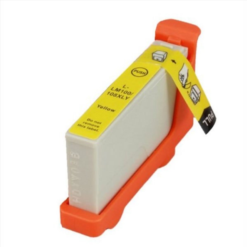 Compatible Premium Ink Cartridges 100XLY High Yield Yellow  Inkjet Cartridge - for use in Lexmark Pr/Product Detail/Stationery