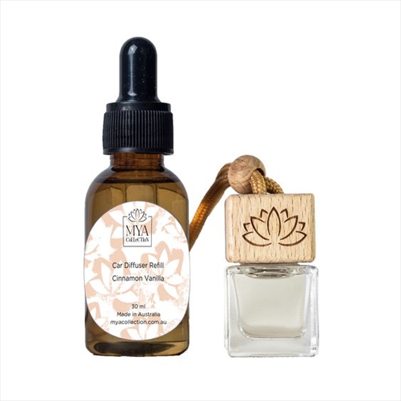 Cinnamon Vanilla Car Diffuser and Refill Bundle/Product Detail/Accessories