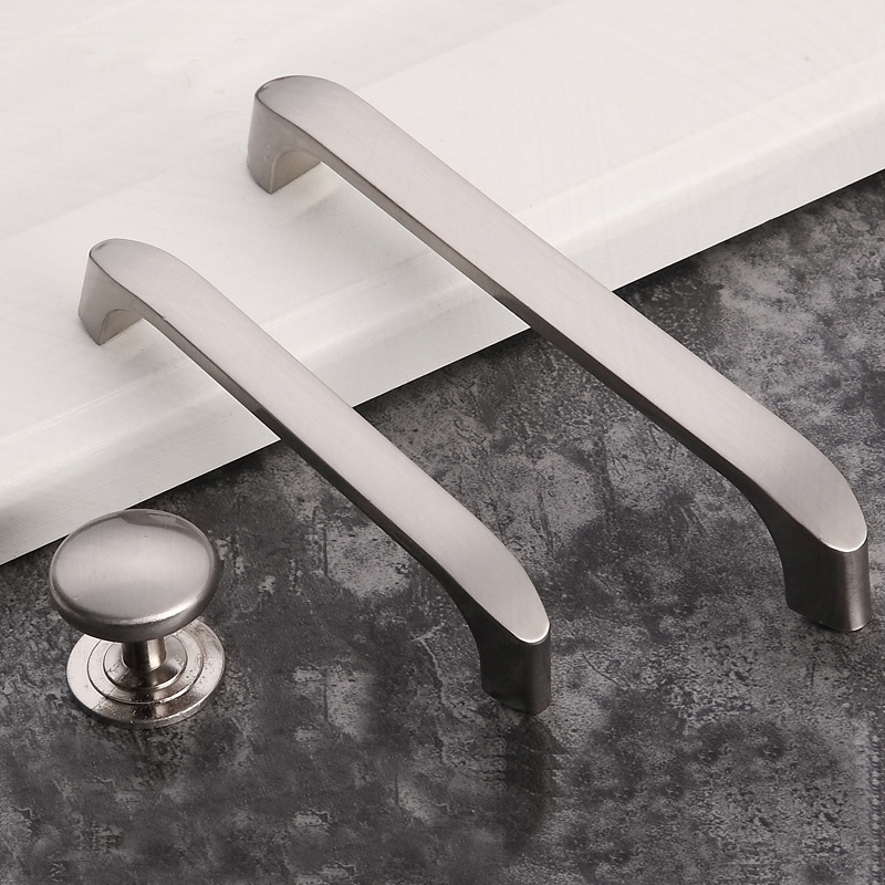 Brushed ZINC Kitchen Door Cabinet Drawer Handle Pulls 96MM/Product Detail/Homewares