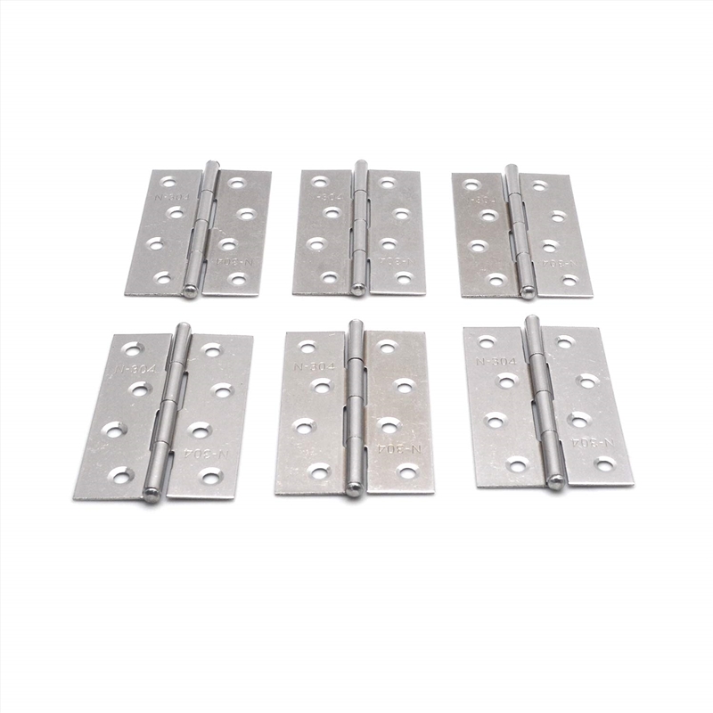 Pack of 6 Hinge 3.5 Inch Stainless Steel Door Hinges Cabinet Door Hinges Furniture/Product Detail/Homewares