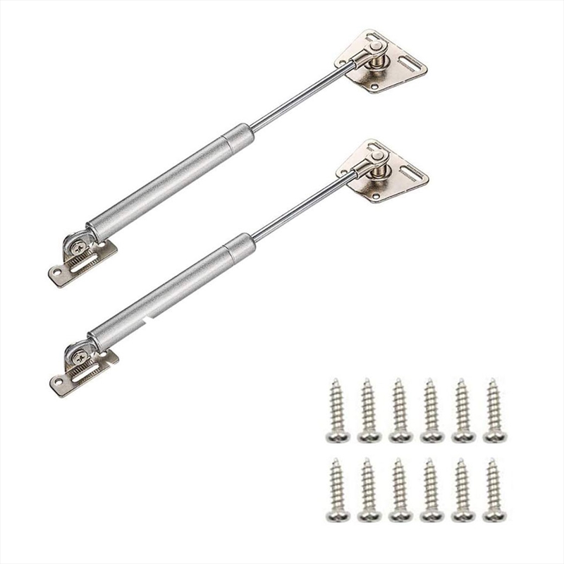 2 Pcs 100N Cabinet Door Hydraulic Hinge Metal Head Lift Support Soft Close & Buffer Telescopic/Product Detail/Homewares