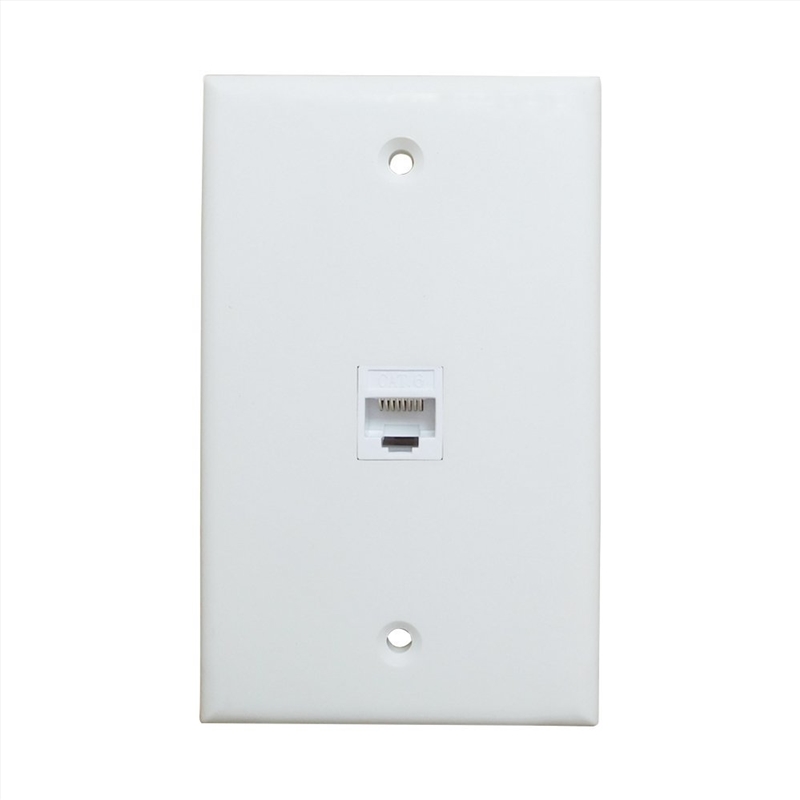 Ethernet Wall Plate 1 Port Cat6 Ethernet Cable Wall Plate Adapter/Product Detail/Homewares