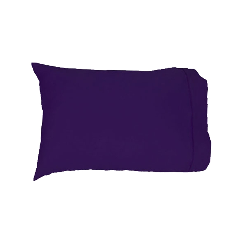 Easyrest 250tc Cotton Standard Pillowcase Violet/Product Detail/Manchester