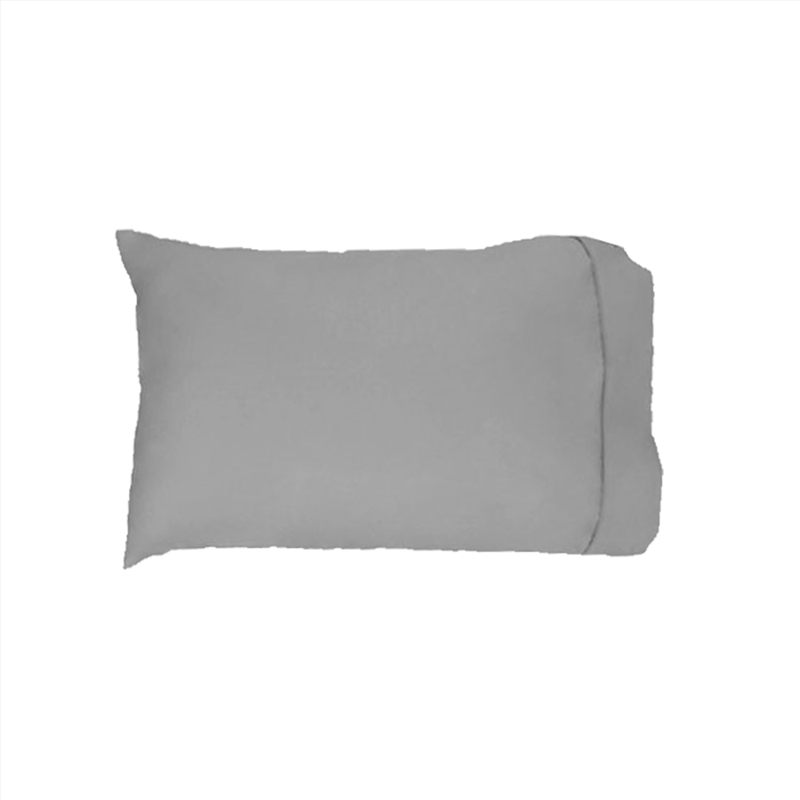 Easyrest 250tc Cotton Standard Pillowcase Pewter/Product Detail/Manchester