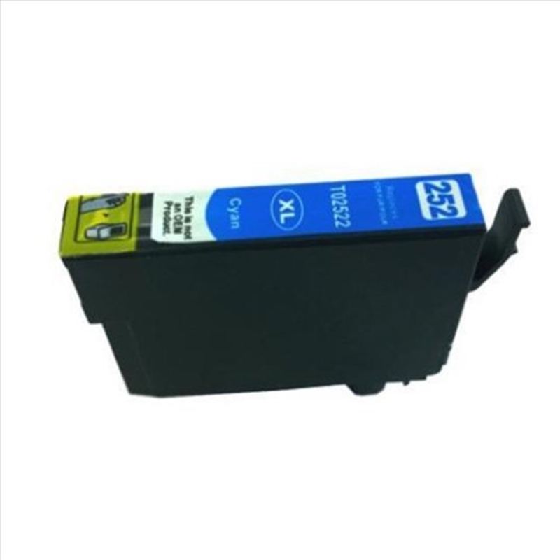 Compatible Premium Ink Cartridges 252XL  High Capacity Cyan ink - for use in Epson Printers/Product Detail/Stationery