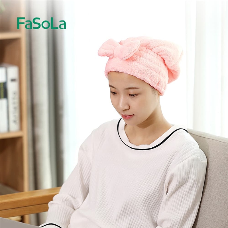 Fasola Hair Drying Cap Pink 26*26cm/Product Detail/Beauty Products