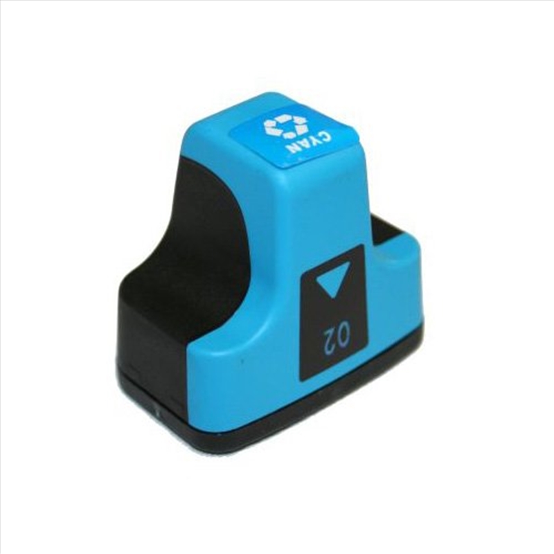 Compatible Premium Ink Cartridges 02  Cyan Ink Cartridge - for use in HP Printers/Product Detail/Stationery