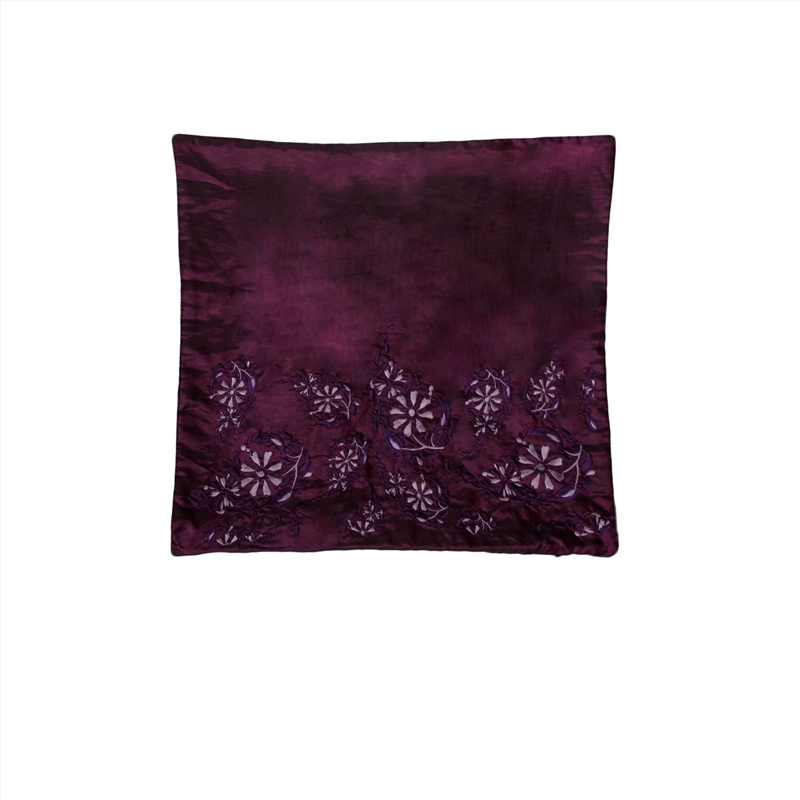 IDC Homewares Quality Cushion Cover Emily Aubergine/Product Detail/Cushions