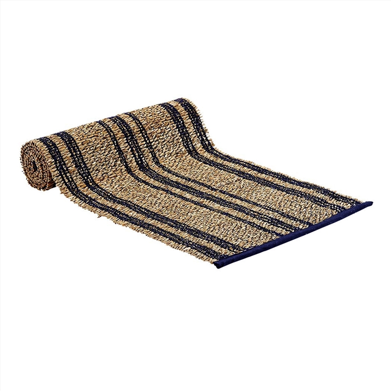 Ladelle Loma Kitchen / Dining Table Runner Navy/Product Detail/Homewares