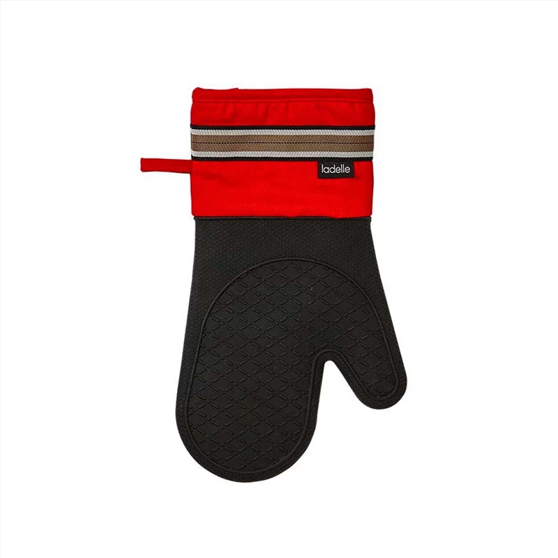 Ladelle Professional Series Red Silicone Oven Mitt/Product Detail/Homewares