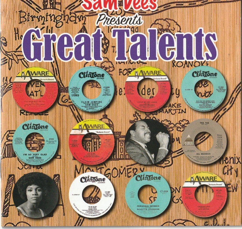 Sam Dees Presents Great Talent / Various/Product Detail/Rock/Pop