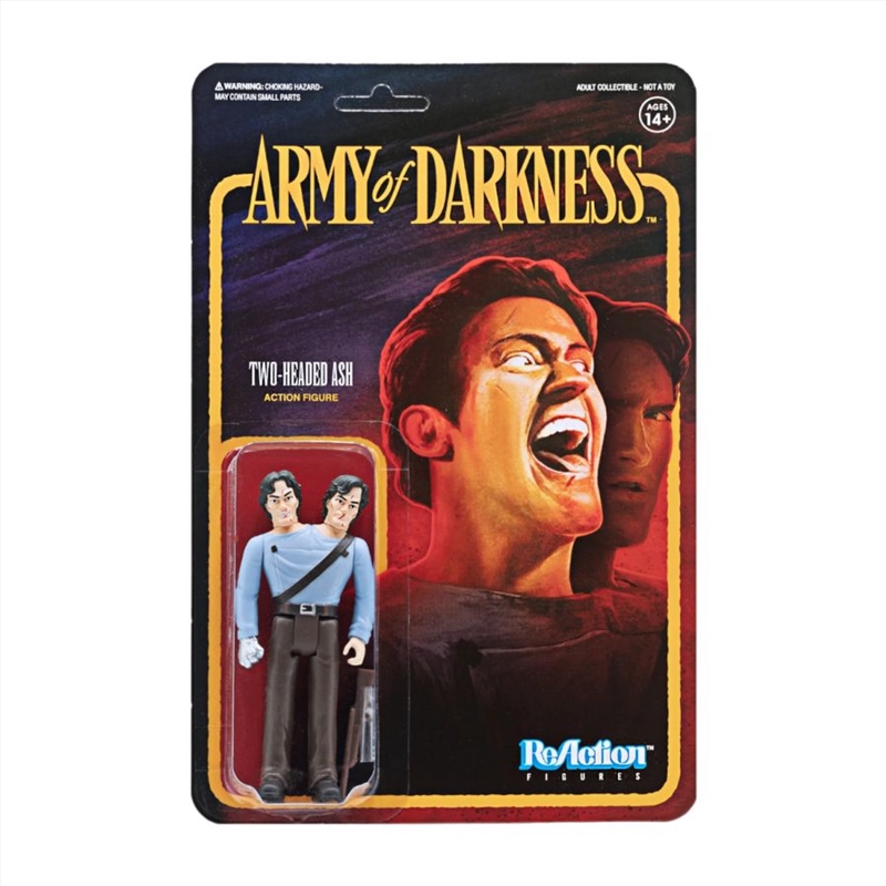 Army of Darkness - Two-Headed Ash ReAction 3.75" Action Figure/Product Detail/Figurines