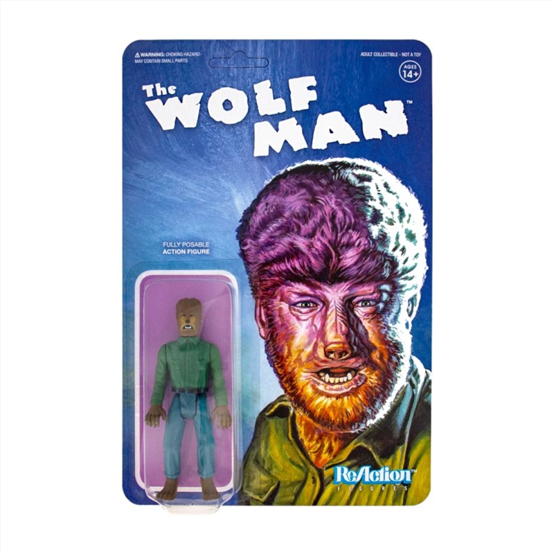 The Wolf Man (1941) - Wolf Man ReAction 3.75" Action Figure/Product Detail/Figurines