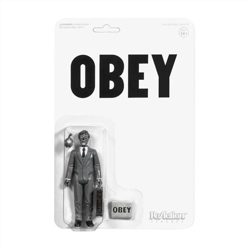 They Live - Male Ghoul Black & White ReAction 3.75" Action Figure/Product Detail/Figurines