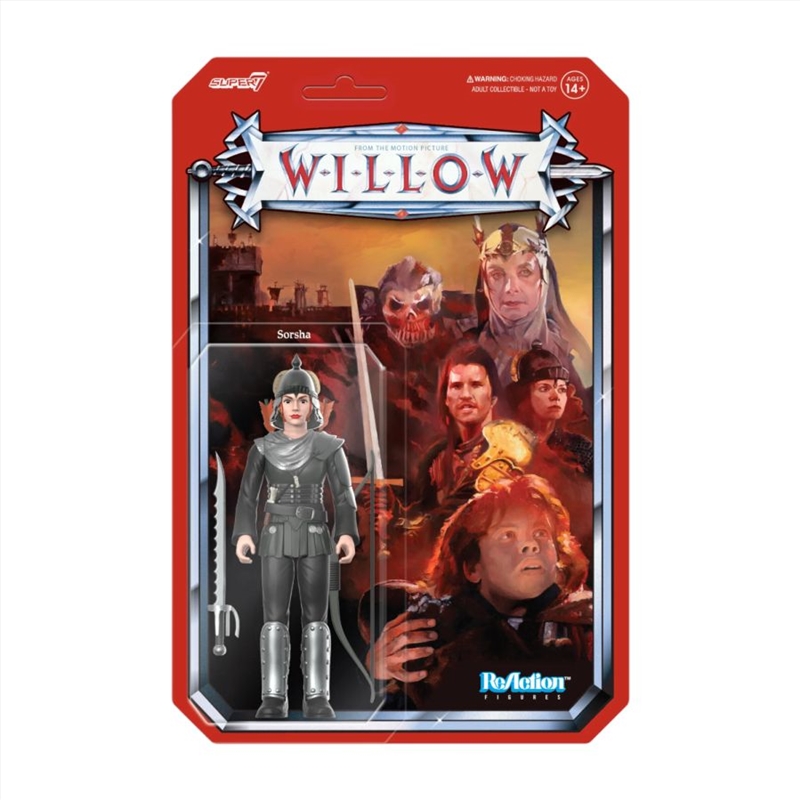 Willow - Sorsha ReAction 3.75" Action Figure/Product Detail/Figurines