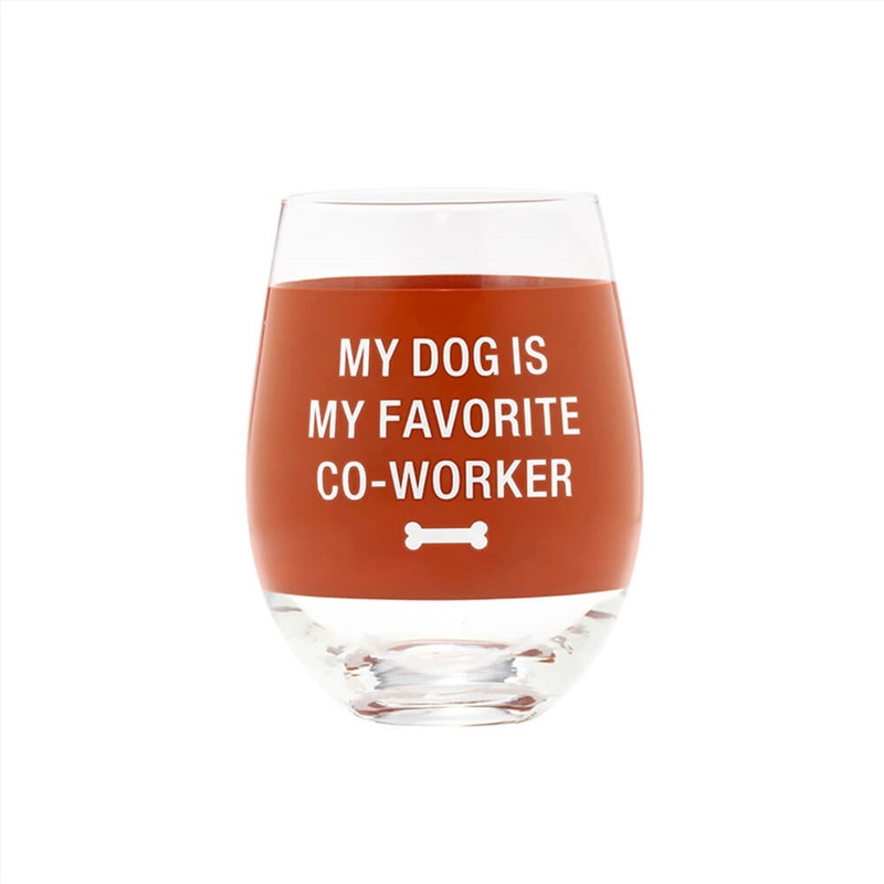 Wine Glass - My Dog Is My Favourite/Product Detail/Wine