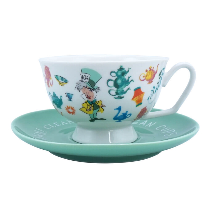 Disney Cup & Saucer Set - Alice In Wonderland/Product Detail/Homewares