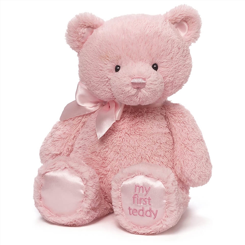 My First Teddy Pink 38Cm/Product Detail/Plush Toys