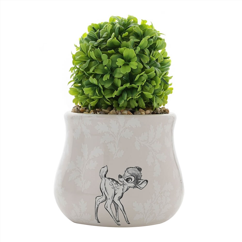 Disney Home - Forest Friends Bambi Ceramic Planter With Faux Plant/Product Detail/Decor