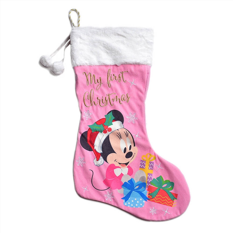 Minnie Christmas - My First Christmas Stocking/Product Detail/Decor