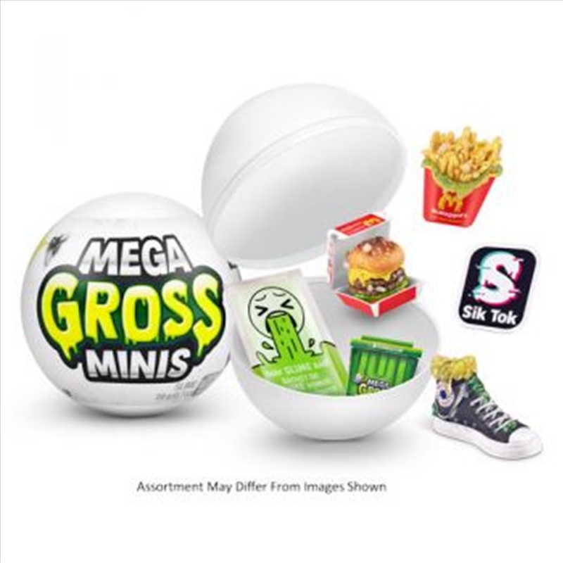 5 Surprise Mega Gross Minis assorted (Sent At Random)/Product Detail/Toys