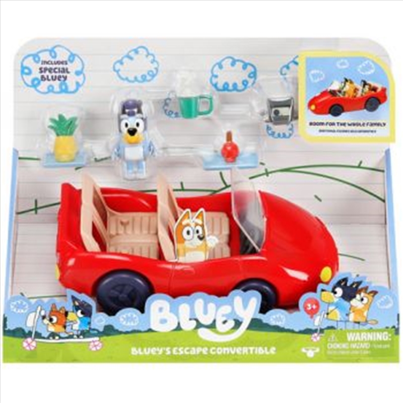 Bluey Series 9 Bluey Escape Convertible/Product Detail/Toys