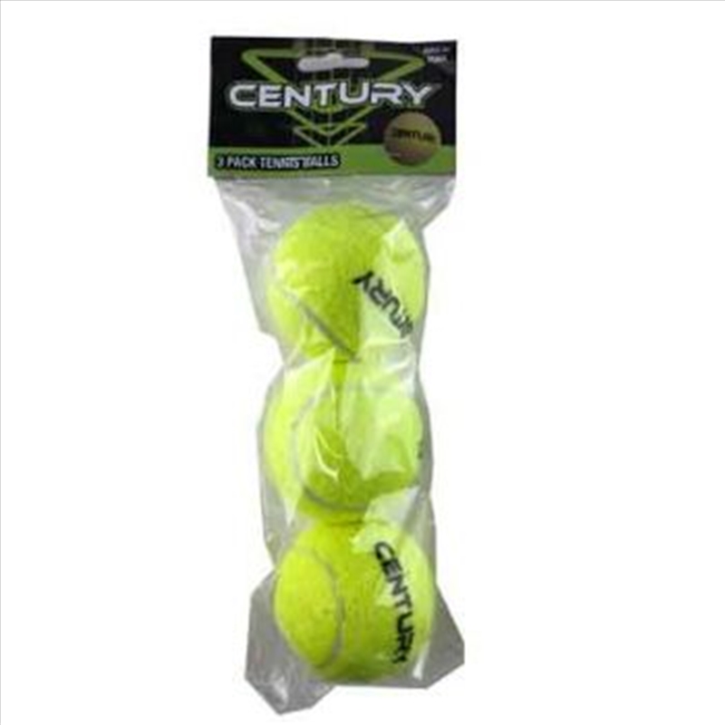 Century 3pk Tennis Balls (Sent At Random)/Product Detail/Toys