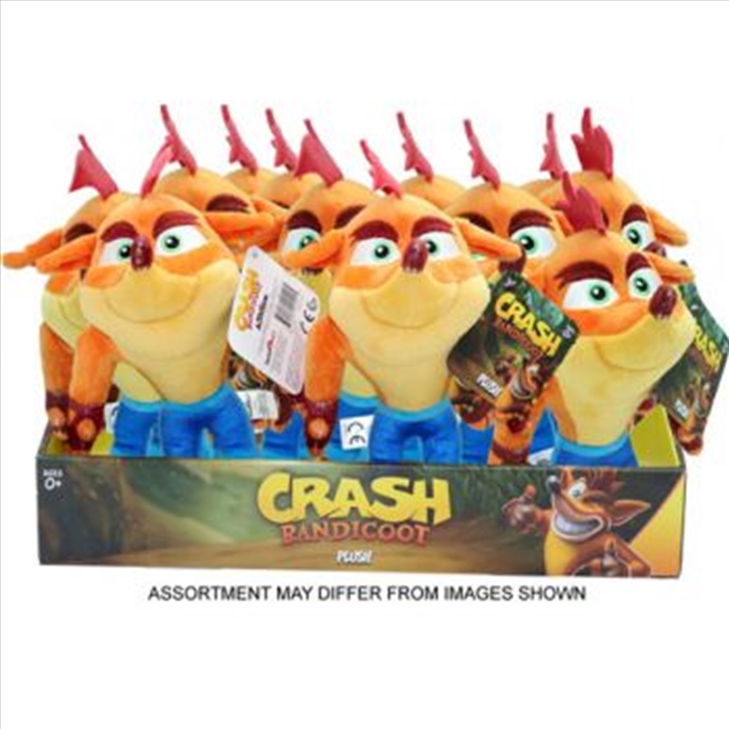 Crash Bandicoot Small Plush assorted (Sent At Random)/Product Detail/Plush Toys