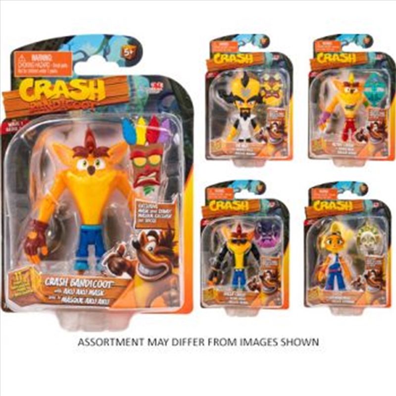 "Crash Bandicoot 4.5"" Action Figures assorted (Sent At Random)"/Product Detail/Toys