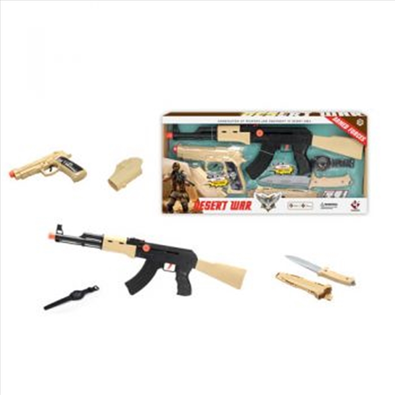 Desert War Weapon Playset 6pc/Product Detail/Toys