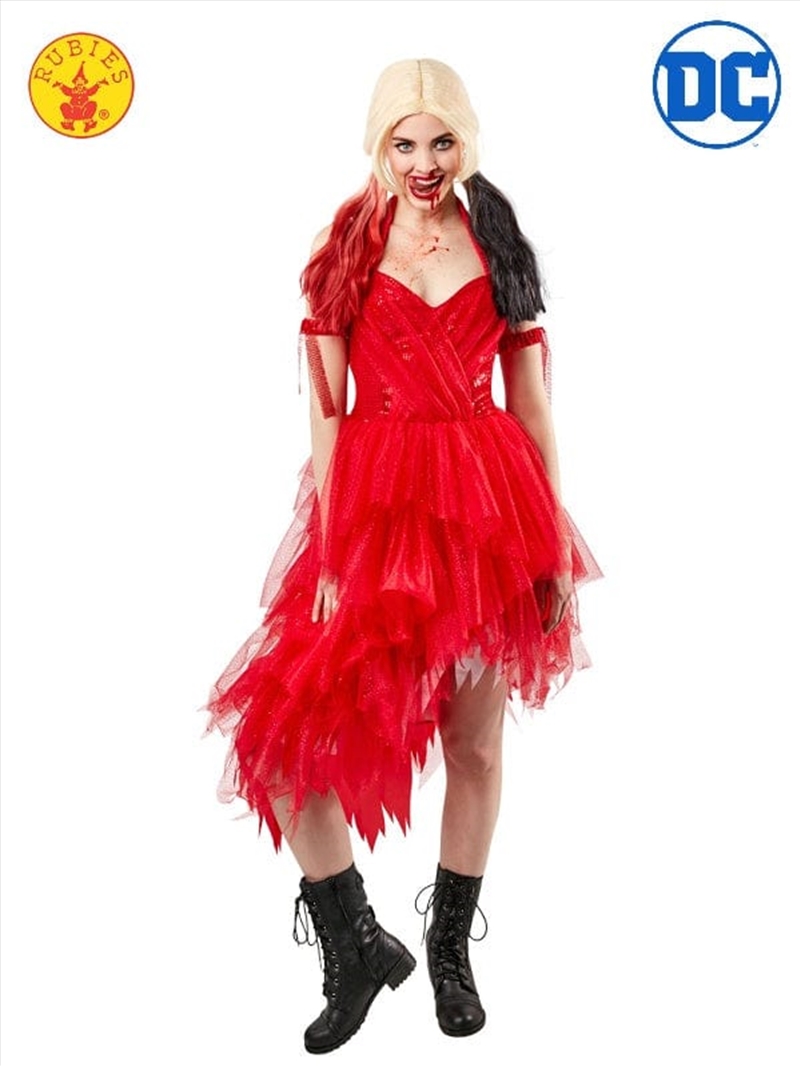 Harley Quinn Red Dress Costume - Size L/Product Detail/Costumes