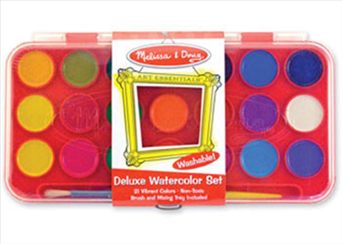 Deluxe Watercolor Paint Set- 21 Colours/Product Detail/Arts & Craft