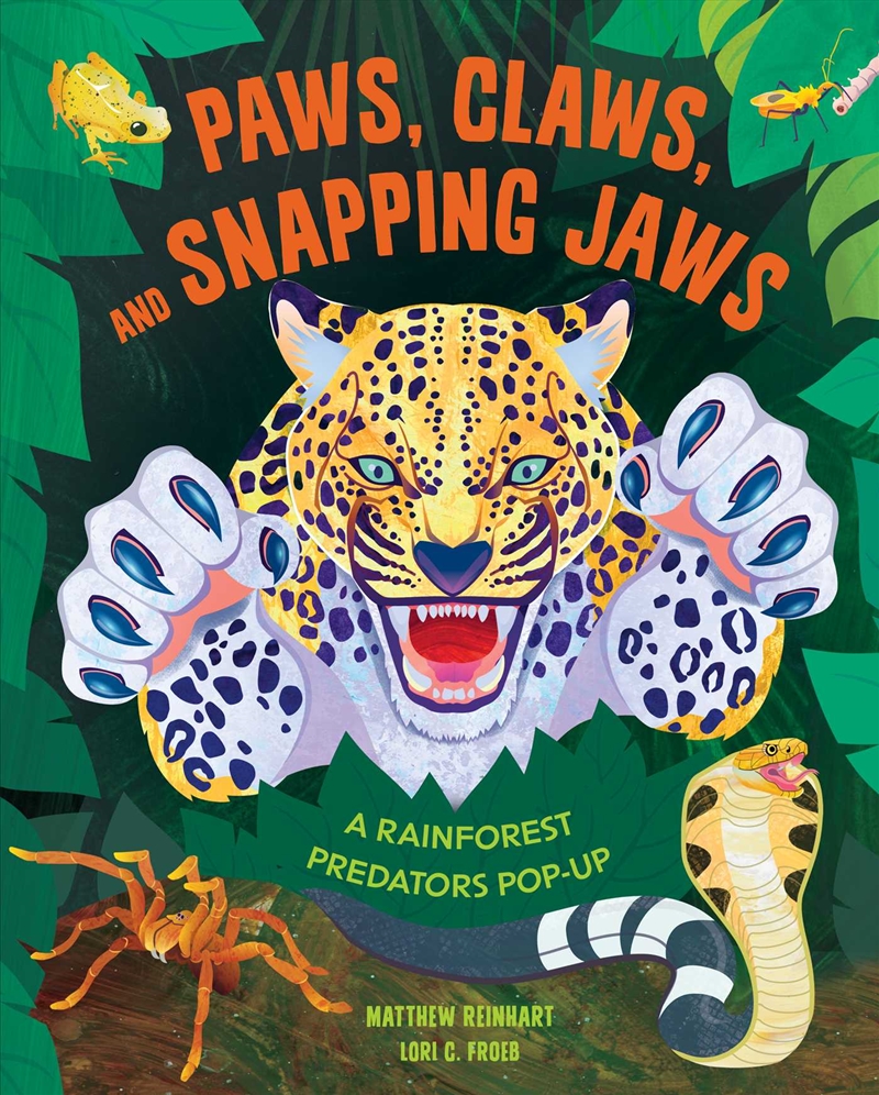 Paws, Claws, and Snapping Jaws Pop-Up Book (Reinhart Pop-Up/Product Detail/Children